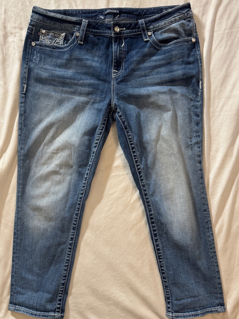 Vigoss Cropped Women’s Heritage Fit Jeans